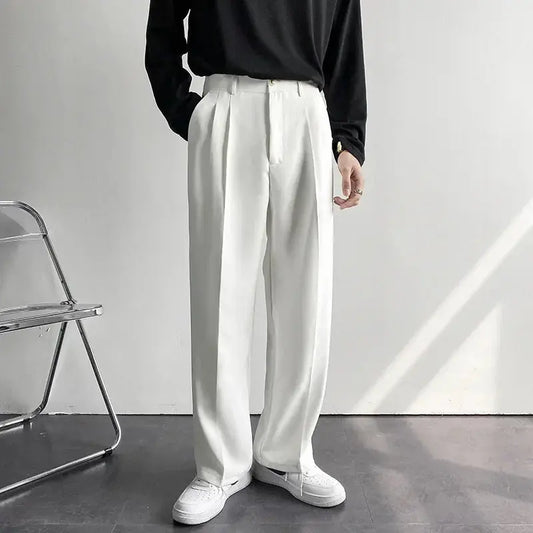 Emil – Pantalon homme ample avec plis