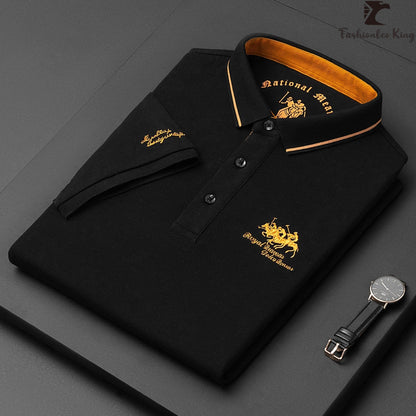 Miles - Poloshirt mit Stickerei