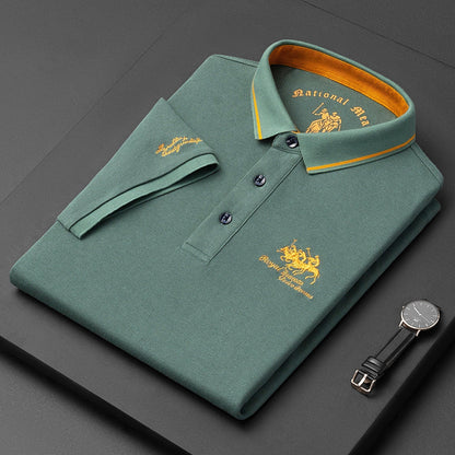 Miles - Poloshirt mit Stickerei