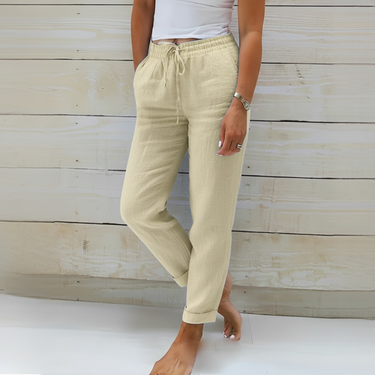 Lylia – Sommerhose für Damen mit hoher Taille