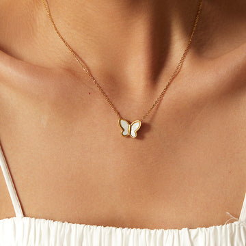 Mariposa - Collier de perles