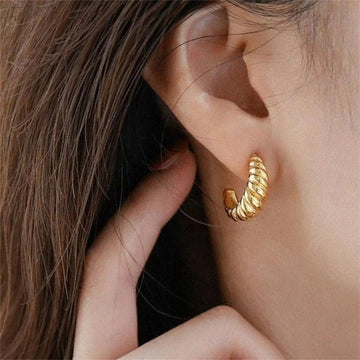 Boucles d'oreilles Arc Croissant