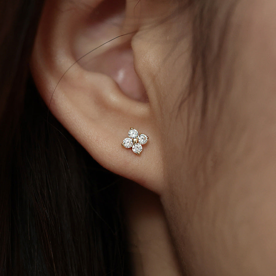 Mia – Boucles d'oreilles en cristal brillantes