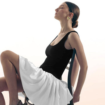 Cecelia - Robe sans manches décontractée à coupe ajustée