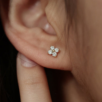 Mia – Boucles d'oreilles brillantes
