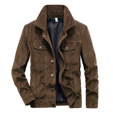 Domenik - Veste en velours côtelé au tissu léger pour homme