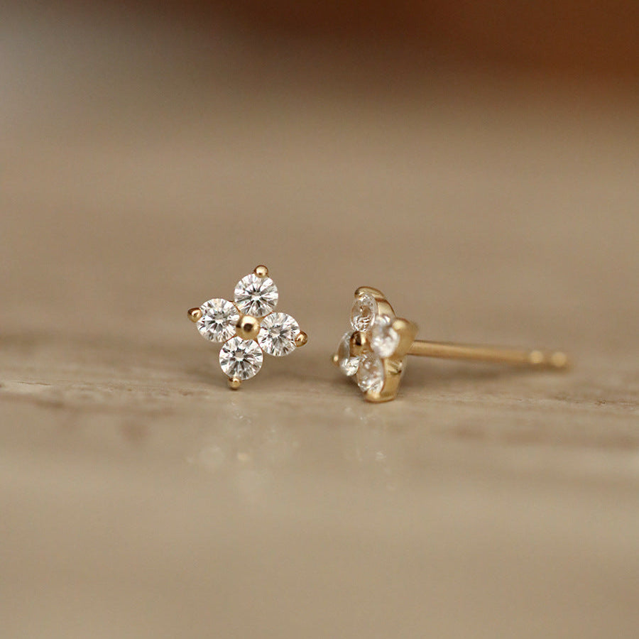 Mia – Boucles d'oreilles en cristal brillantes