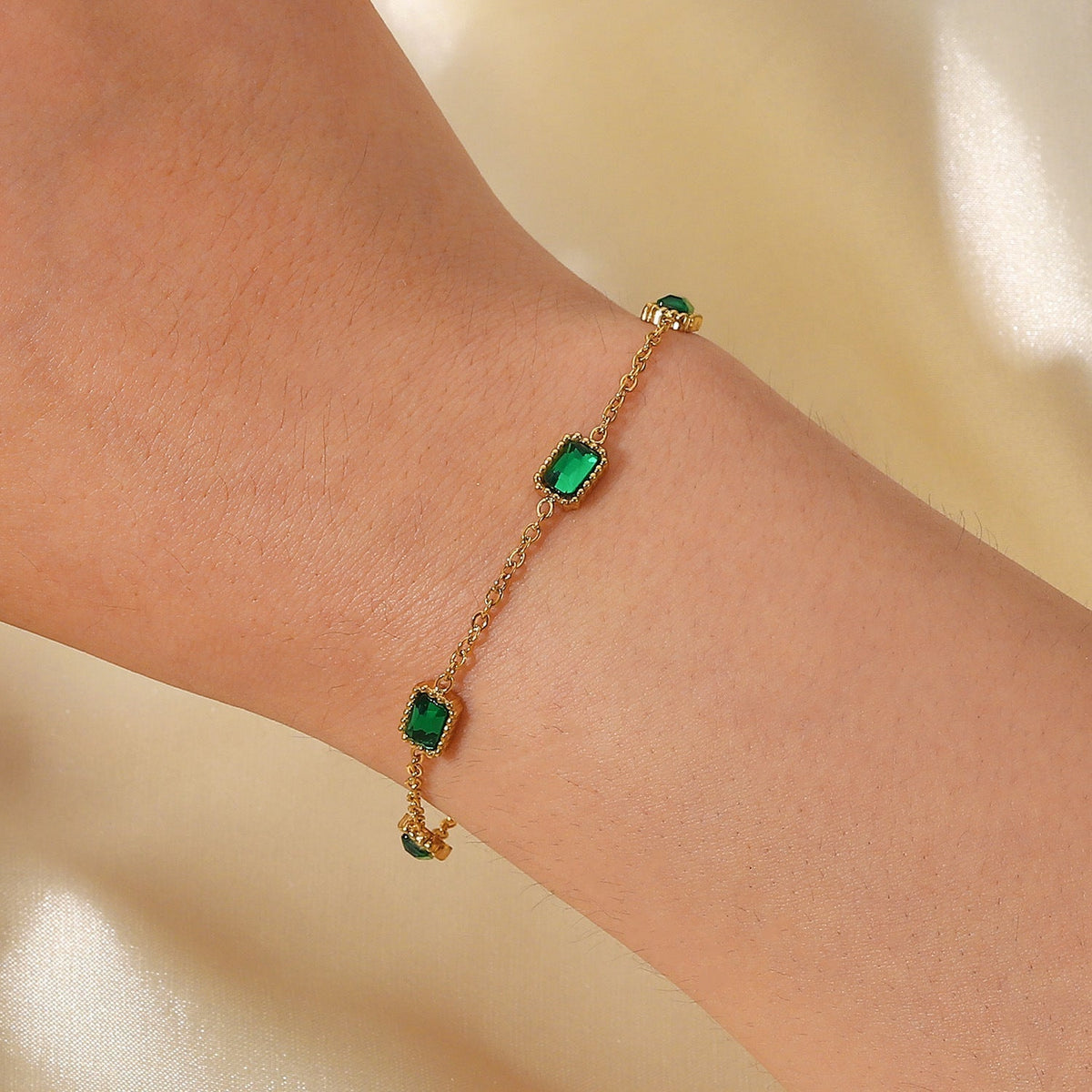 Erin - Bracelet vert