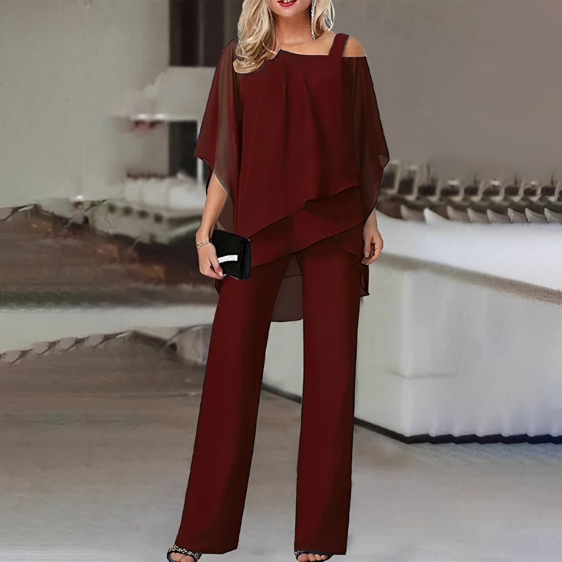 Jeanete - Ensemble chic 2 pièces pour femmes