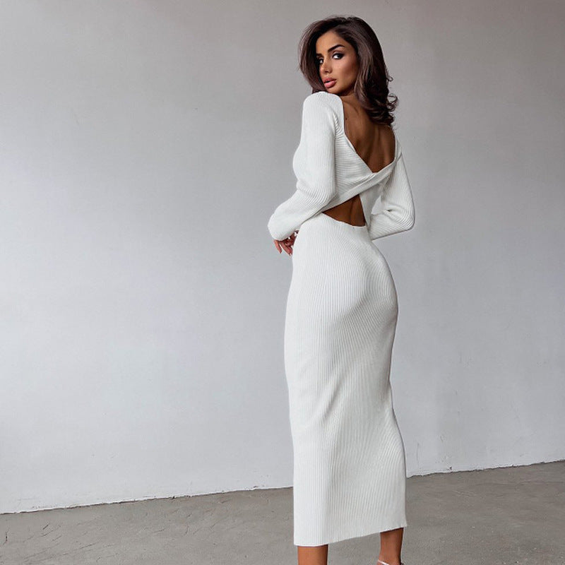 Adeline - Robe midi élégante et ajustée pour femmes