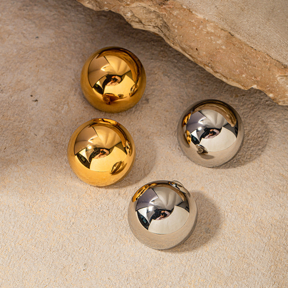 Maelis – Boucles d'oreilles sphère glam