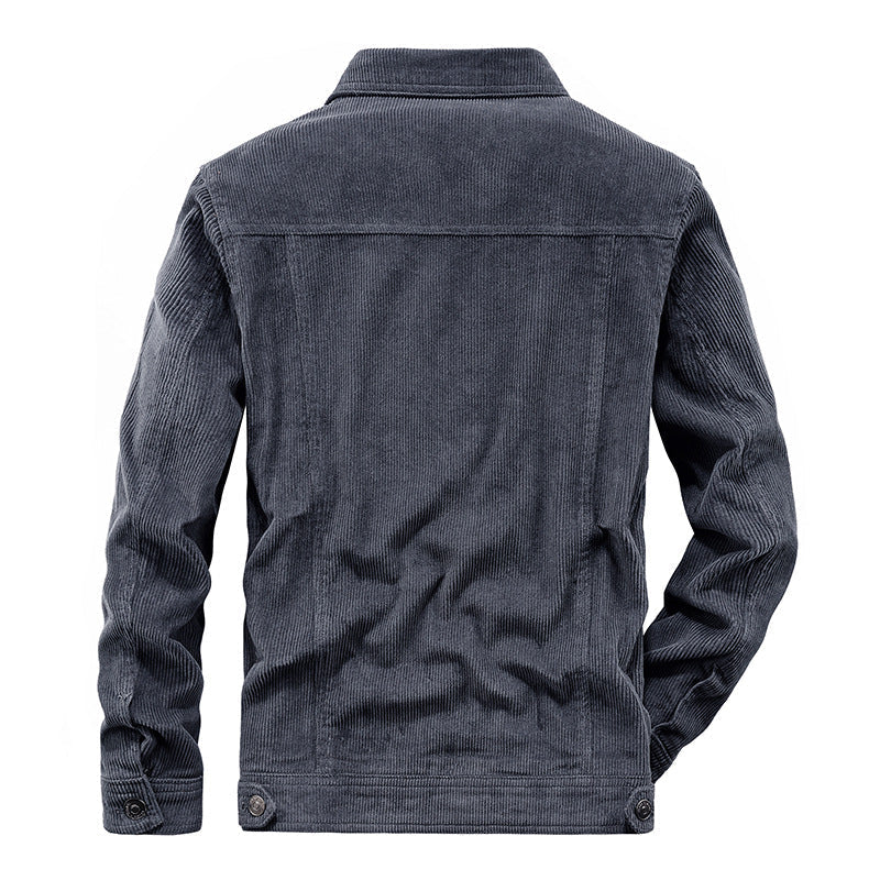 Domenik - Veste en velours côtelé au tissu léger pour homme