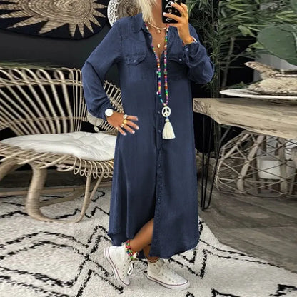 Sophia – Robe en Denim
