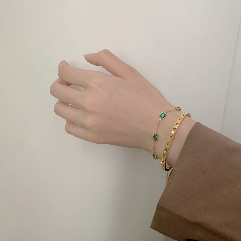 Erin - Bracelet vert