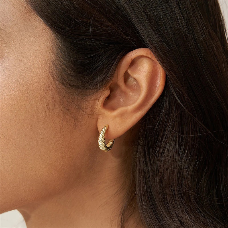 Boucles d'oreilles Arc Croissant