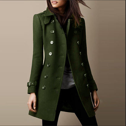 Wera - Manteau élégant en laine