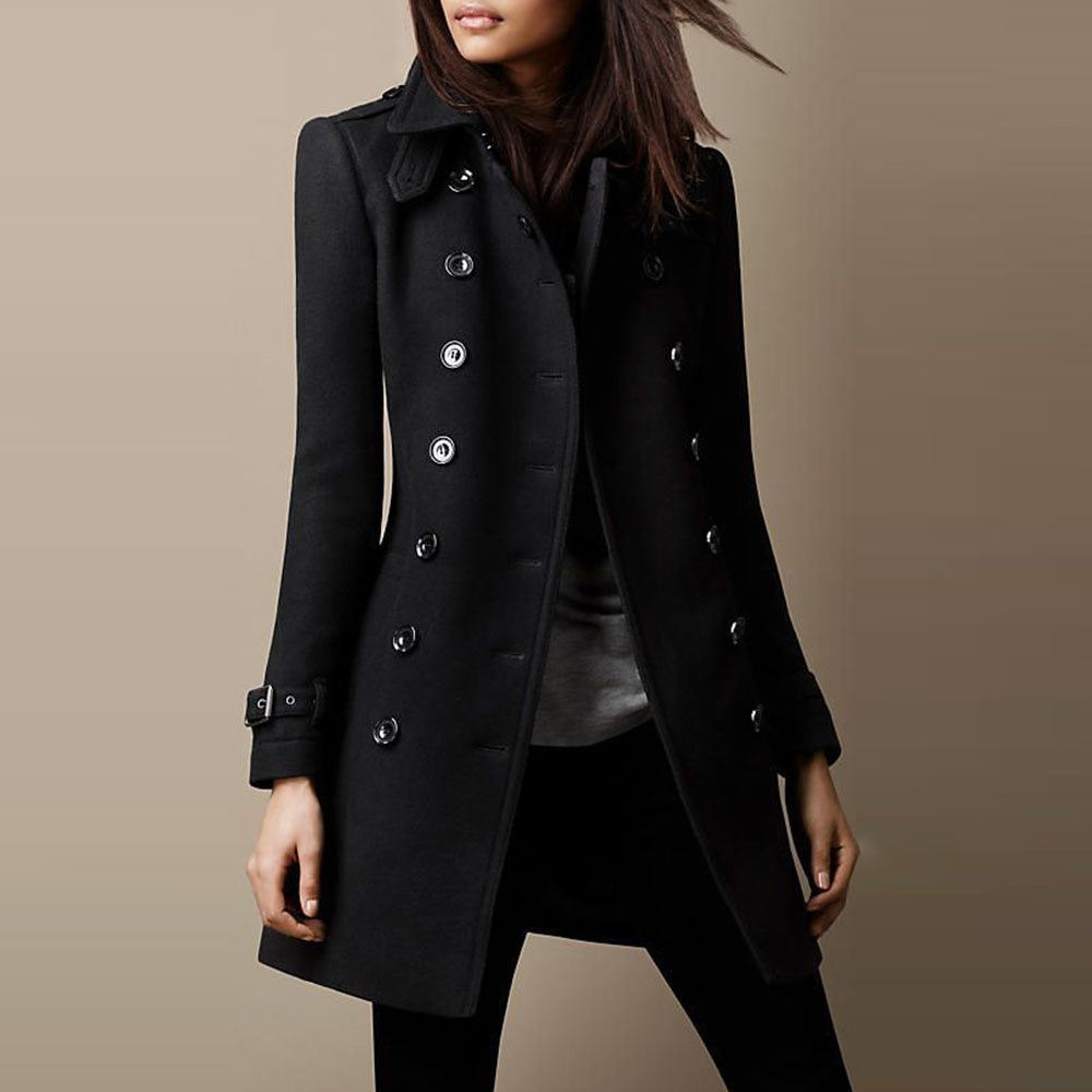 Wera - Manteau élégant en laine