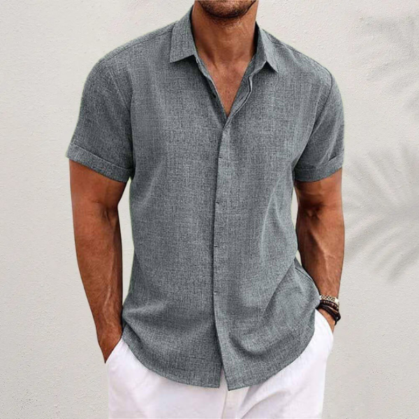 Oberon - Chemise à manches courtes légère pour hommes
