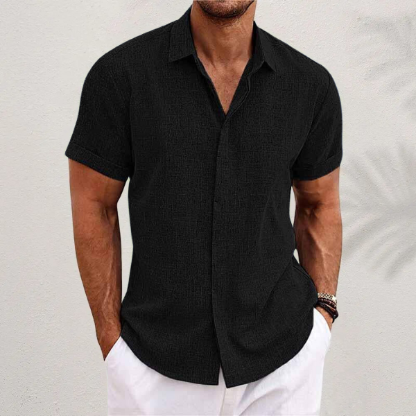 Oberon - Chemise à manches courtes légère pour hommes