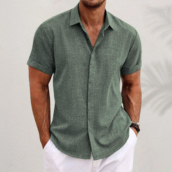 Oberon - Chemise à manches courtes légère pour hommes