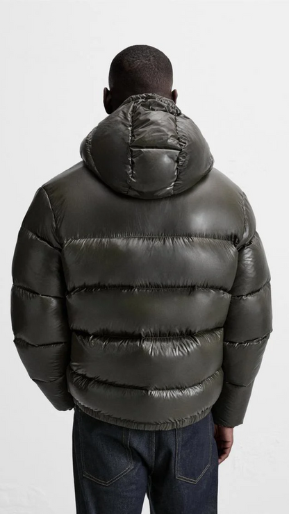 Lorenzo – Manteau Matelassé avec Capuche