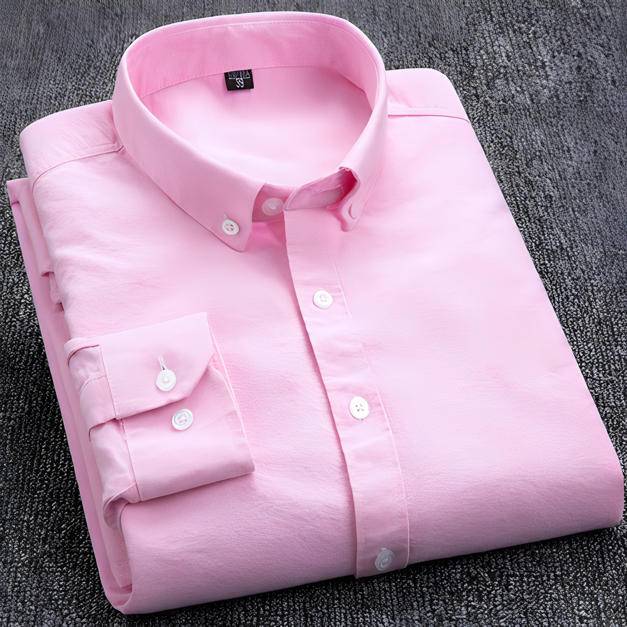Jezriel - Chemise à carreaux moderne avec manches longues pour homme