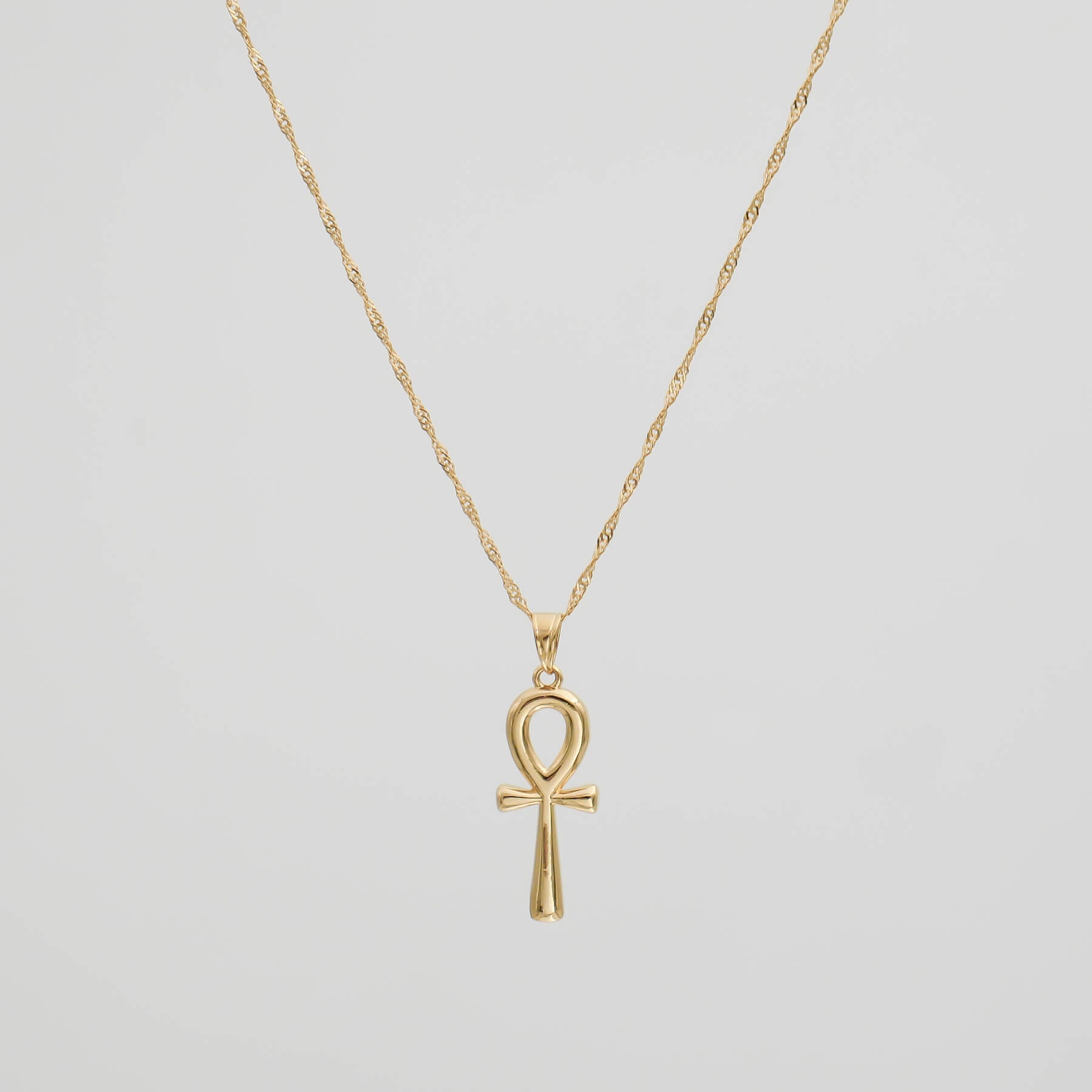 Stella – Pendentif croix en métal