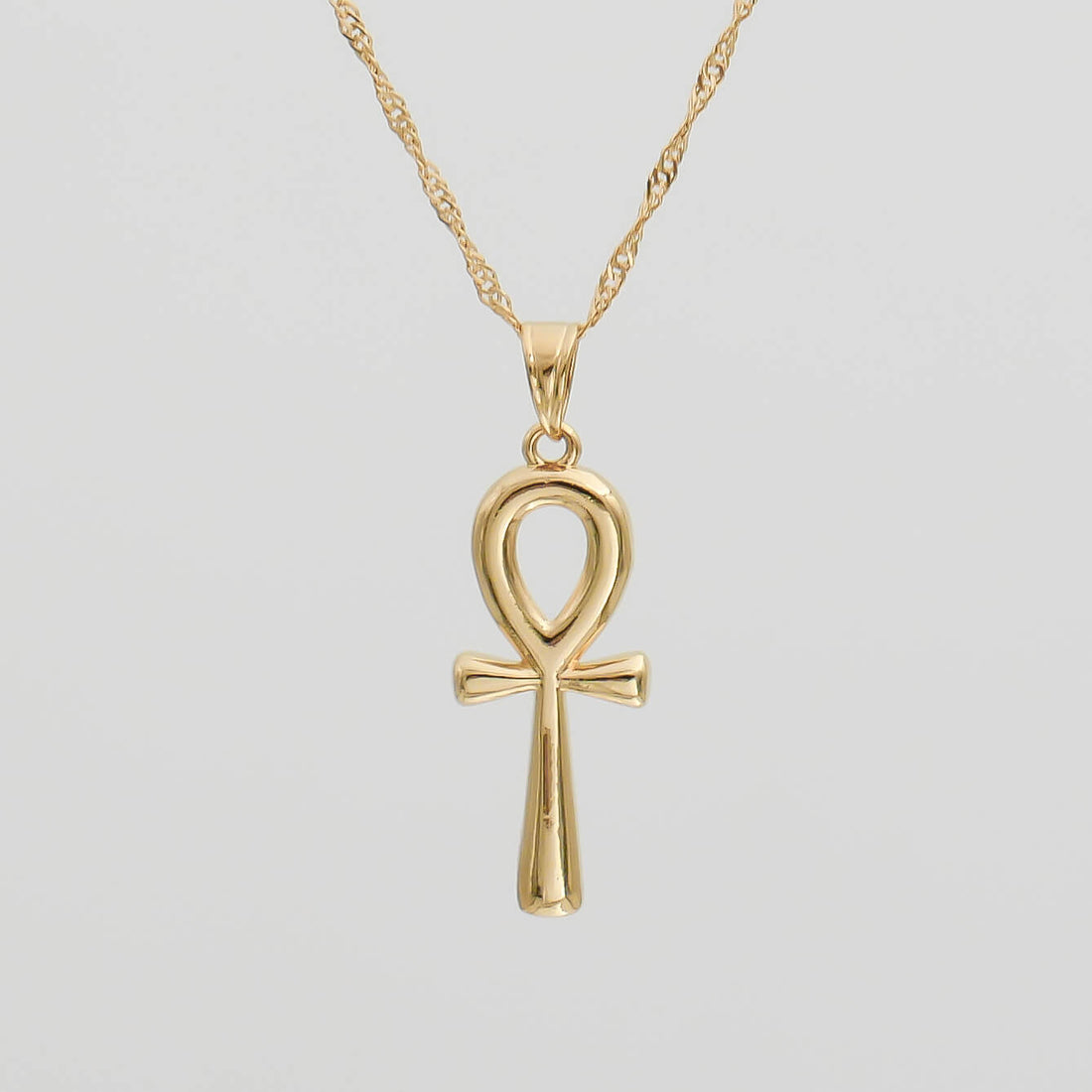 Stella – Pendentif croix en métal