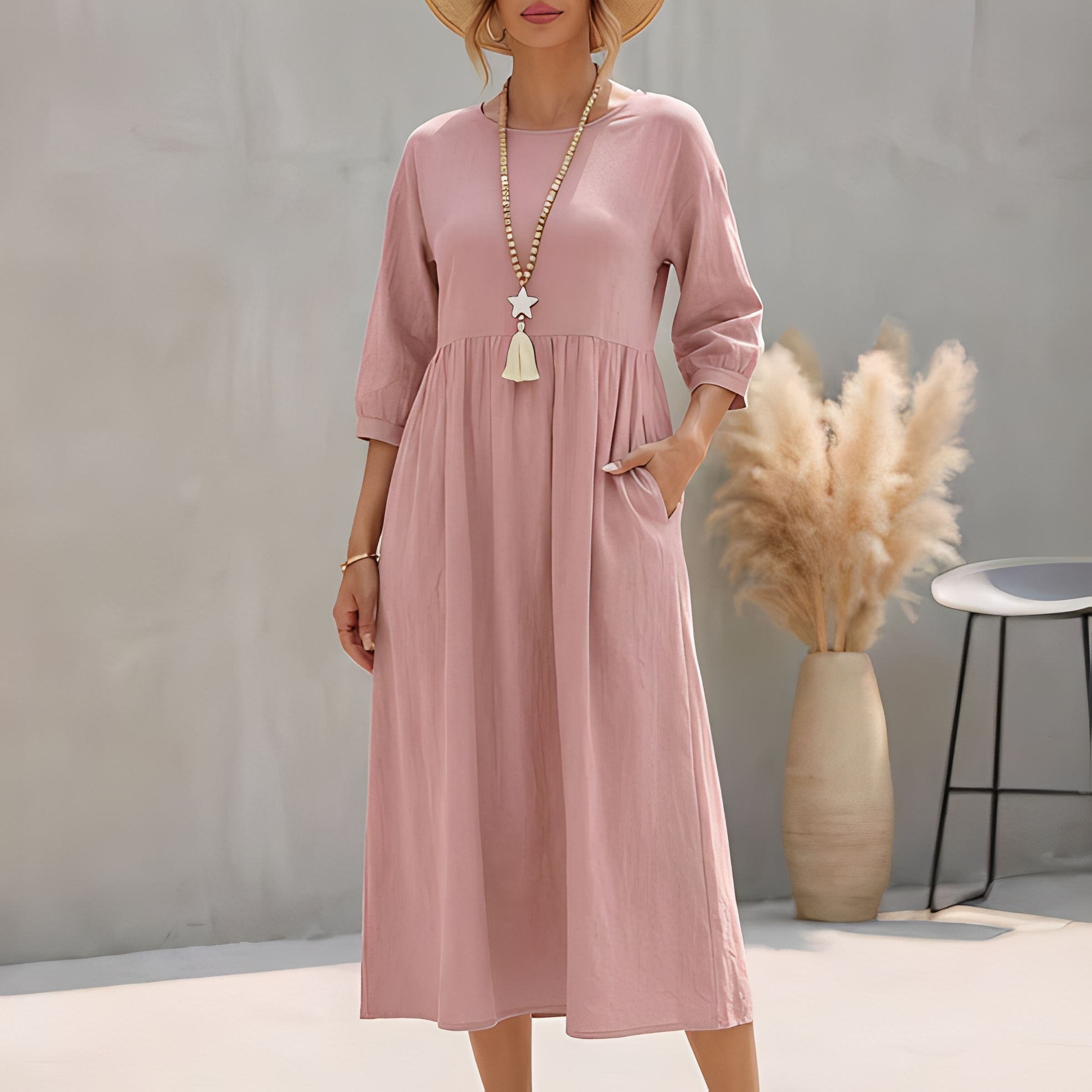 Agatine - Robe d'été chic et relax pour femme