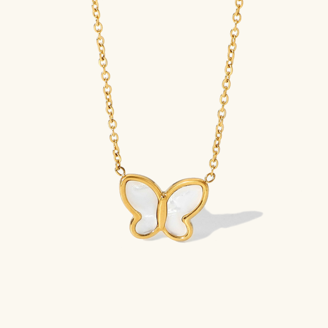 Mariposa - Collier de perles