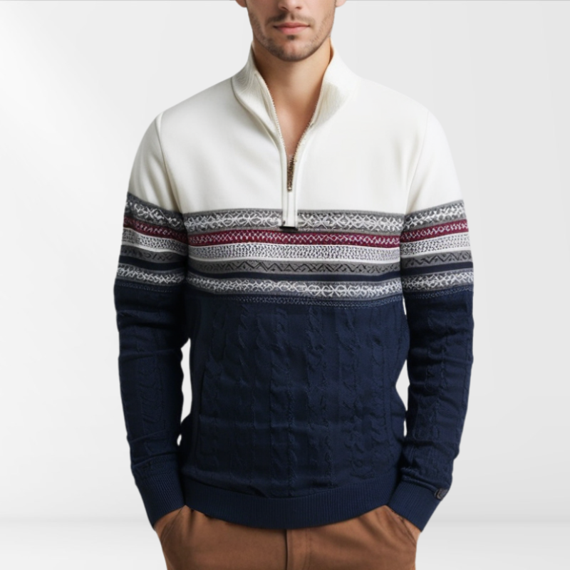 Rudy – Pull rétro haut de gamme pour hommes