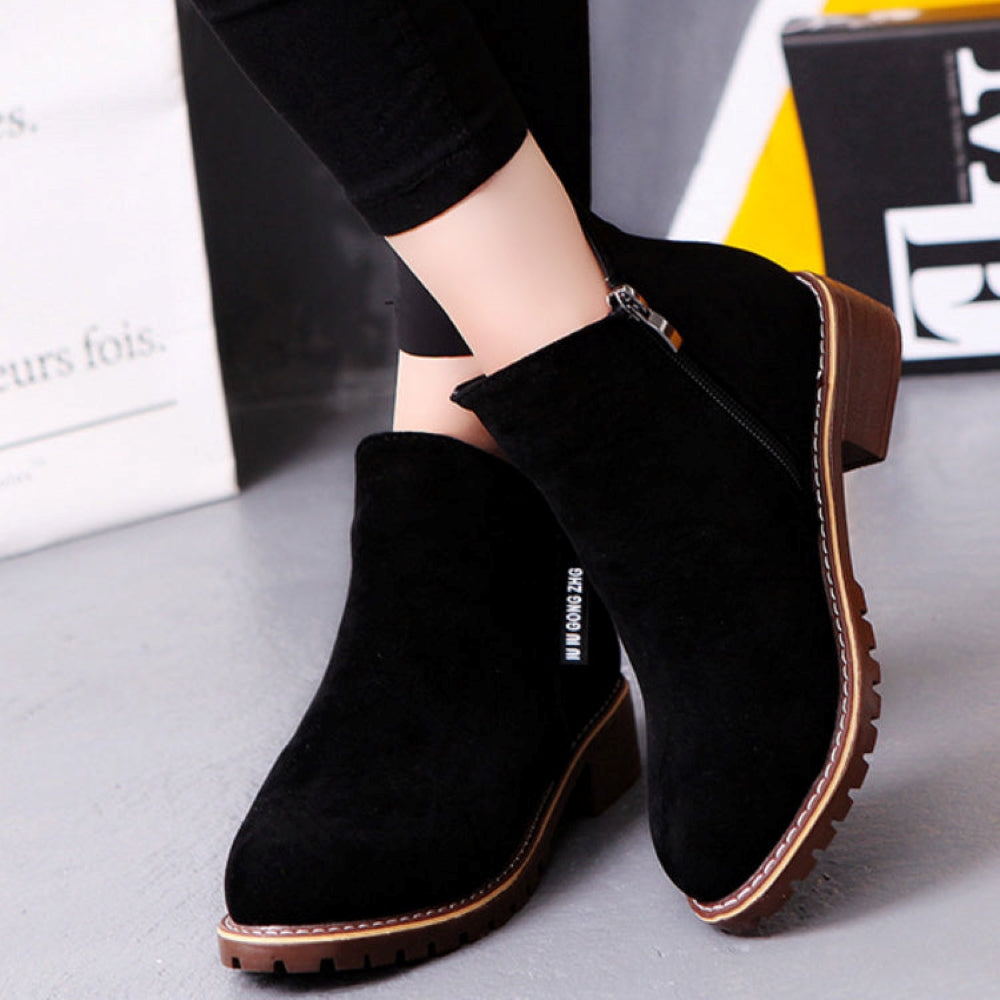 Annemarie - Bottines en daim