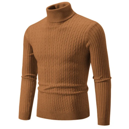 Benjamin - Pull col roulé élégant et confortable pour homme