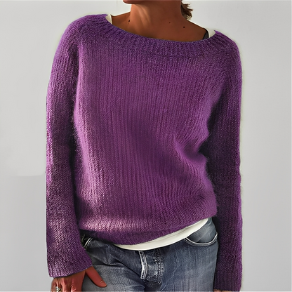 Murielle - Casual knitted sweater for women