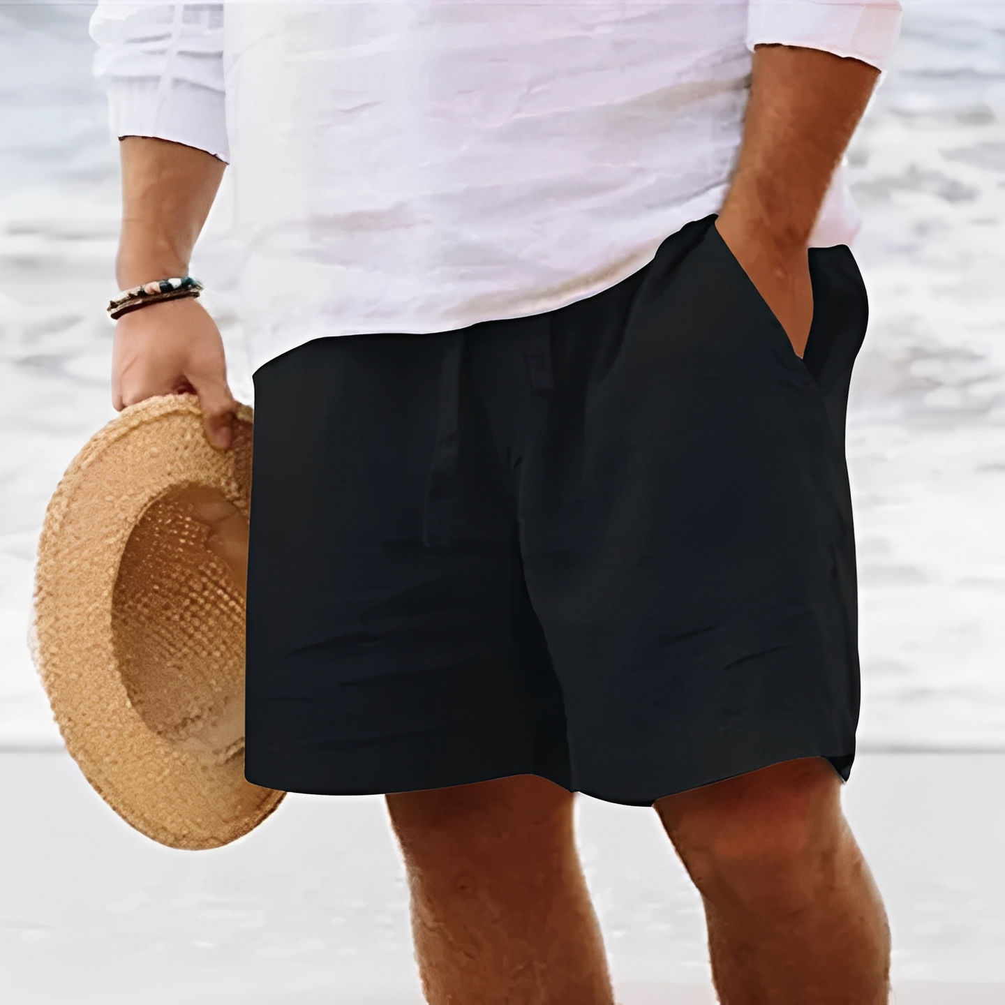 Charllie - Bermuda tendance pour homme pour l'été