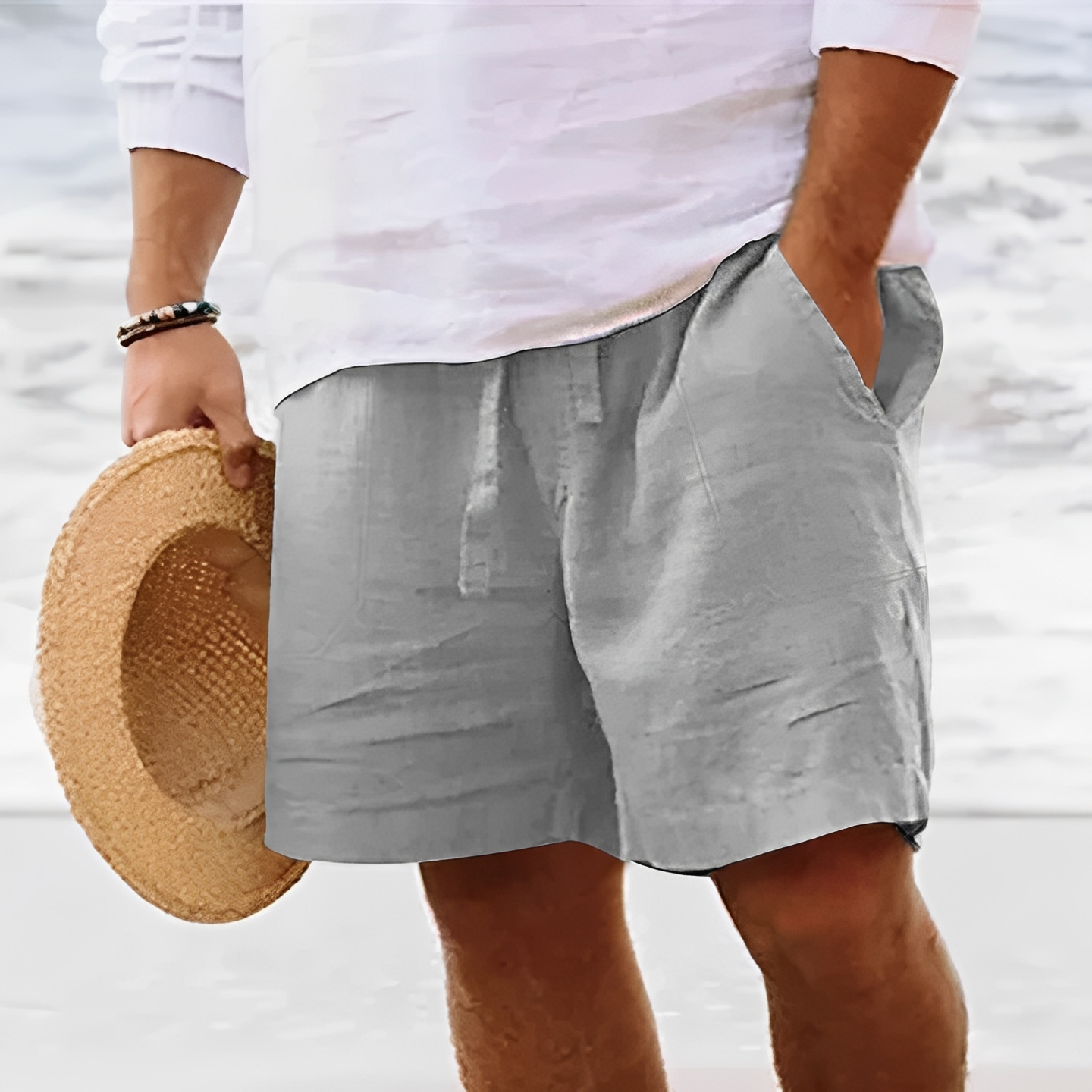Charllie - Bermuda tendance pour homme pour l'été