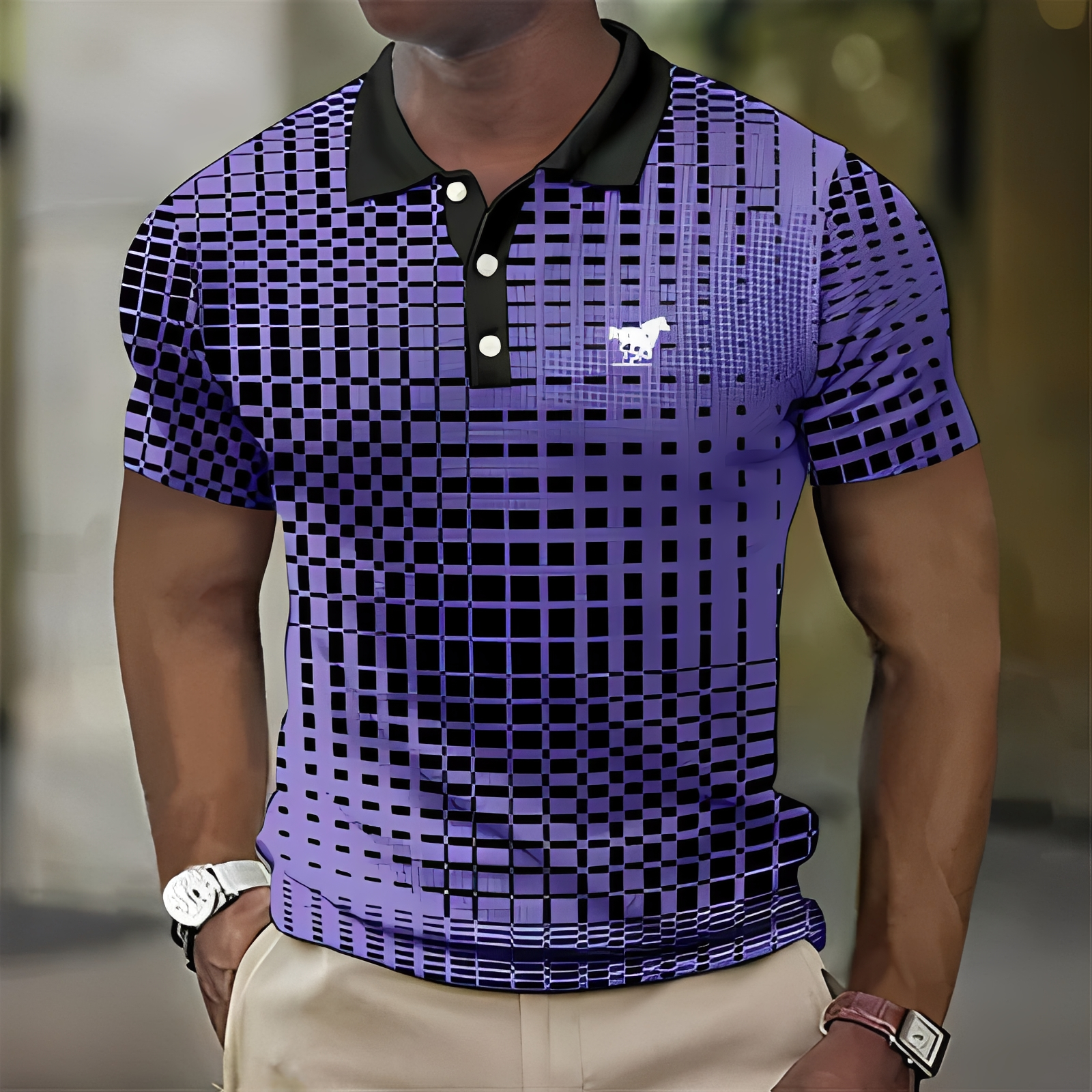 Paustine - Polo de luxe pour homme