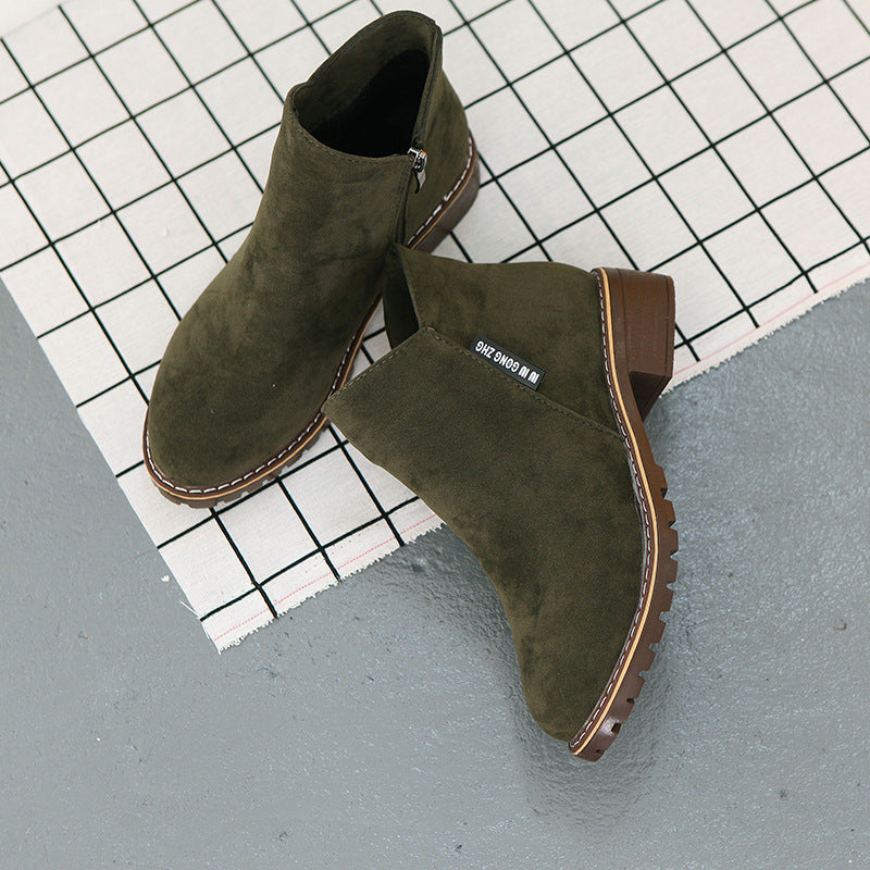 Annemarie - Bottines en daim