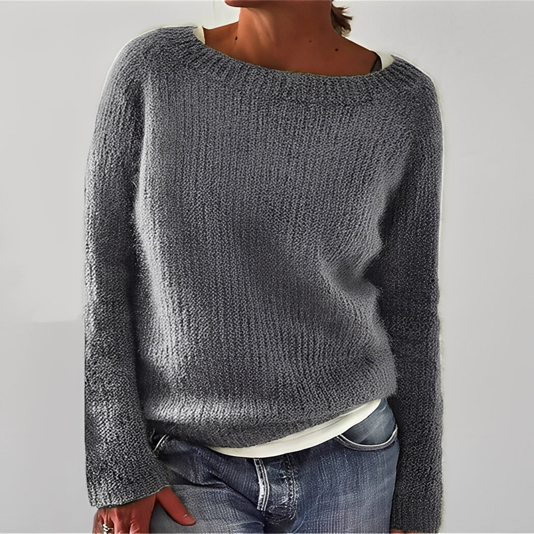 Murielle - Casual knitted sweater for women