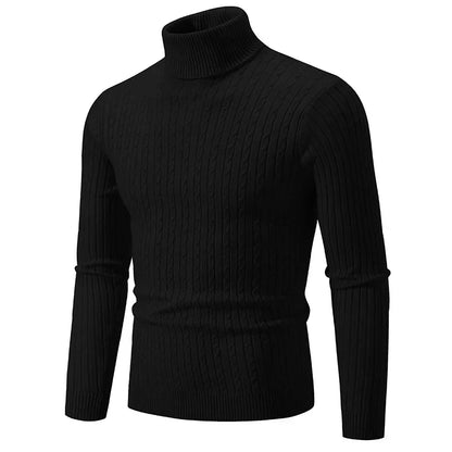 Benjamin - Pull col roulé élégant et confortable pour homme