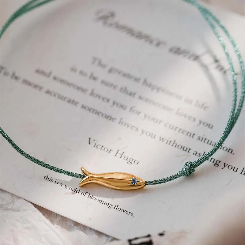 Solara – Bracelet de cheville à éclat fin