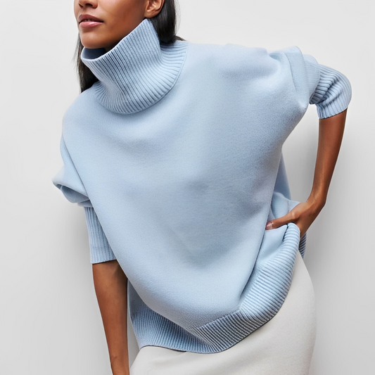 Caren - Comfortable turtleneck sweater for women