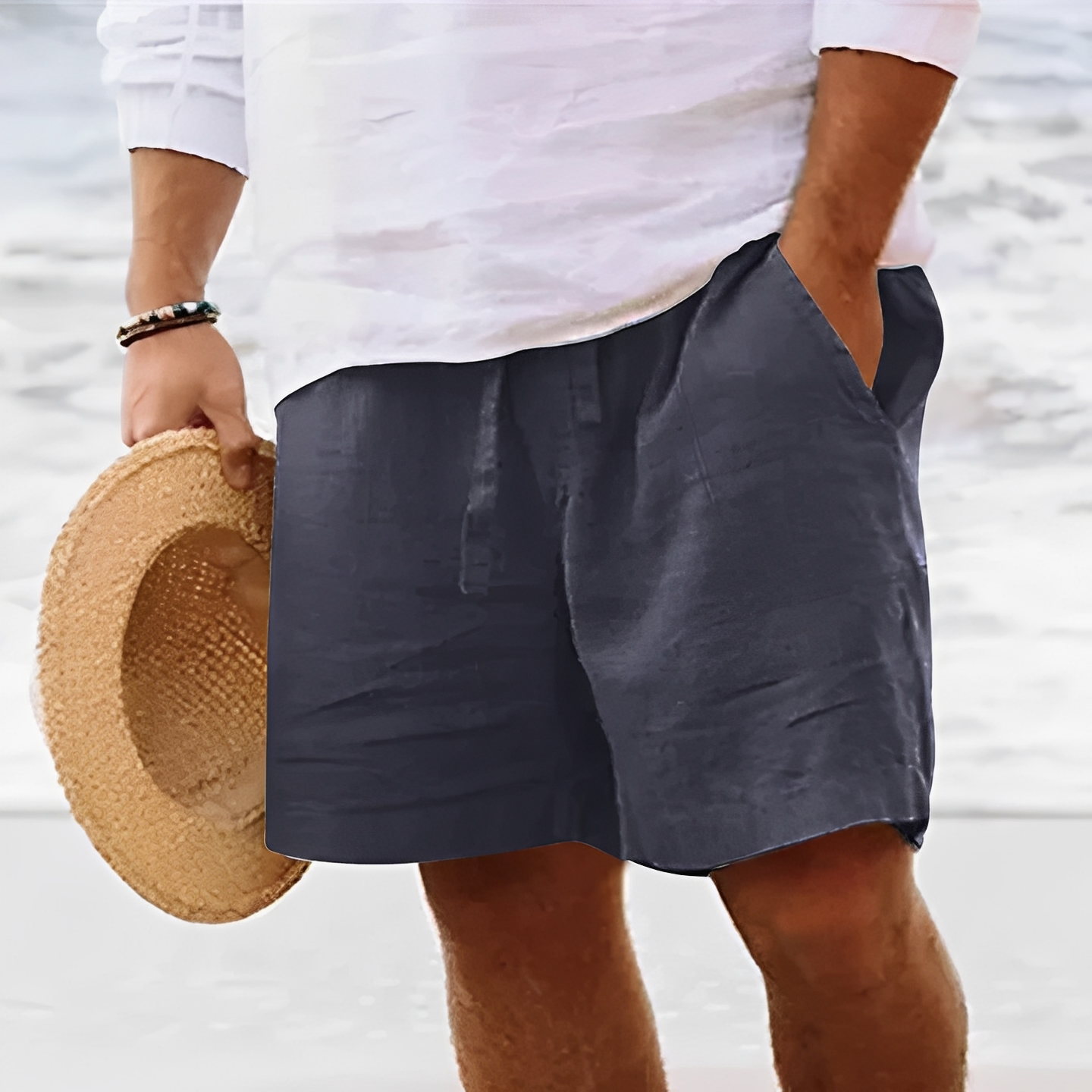 Charllie - Bermuda tendance pour homme pour l'été
