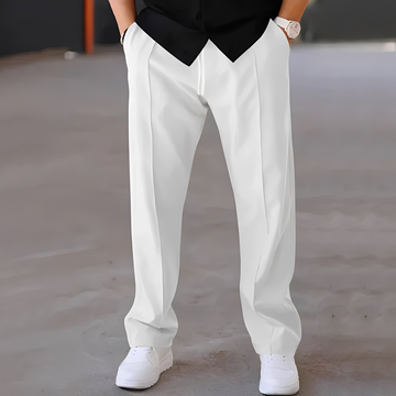Fresniel - Pantalon homme moderne, large et droit