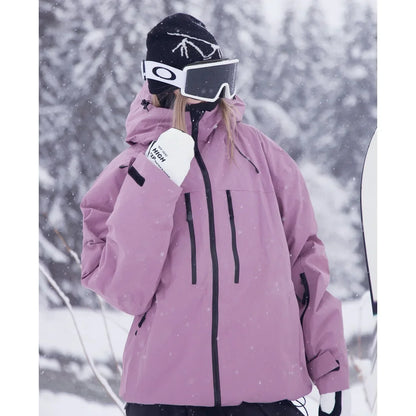 Noël – Veste de ski unisexe avec capuche