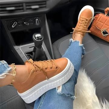 Wilgie - Sneaker à lacets confortable