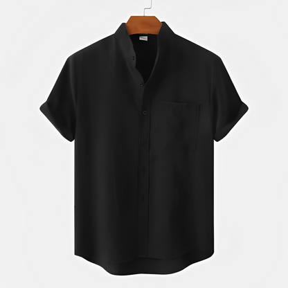 Lexus - Einfarbiges Herrenhemd für den Sommer