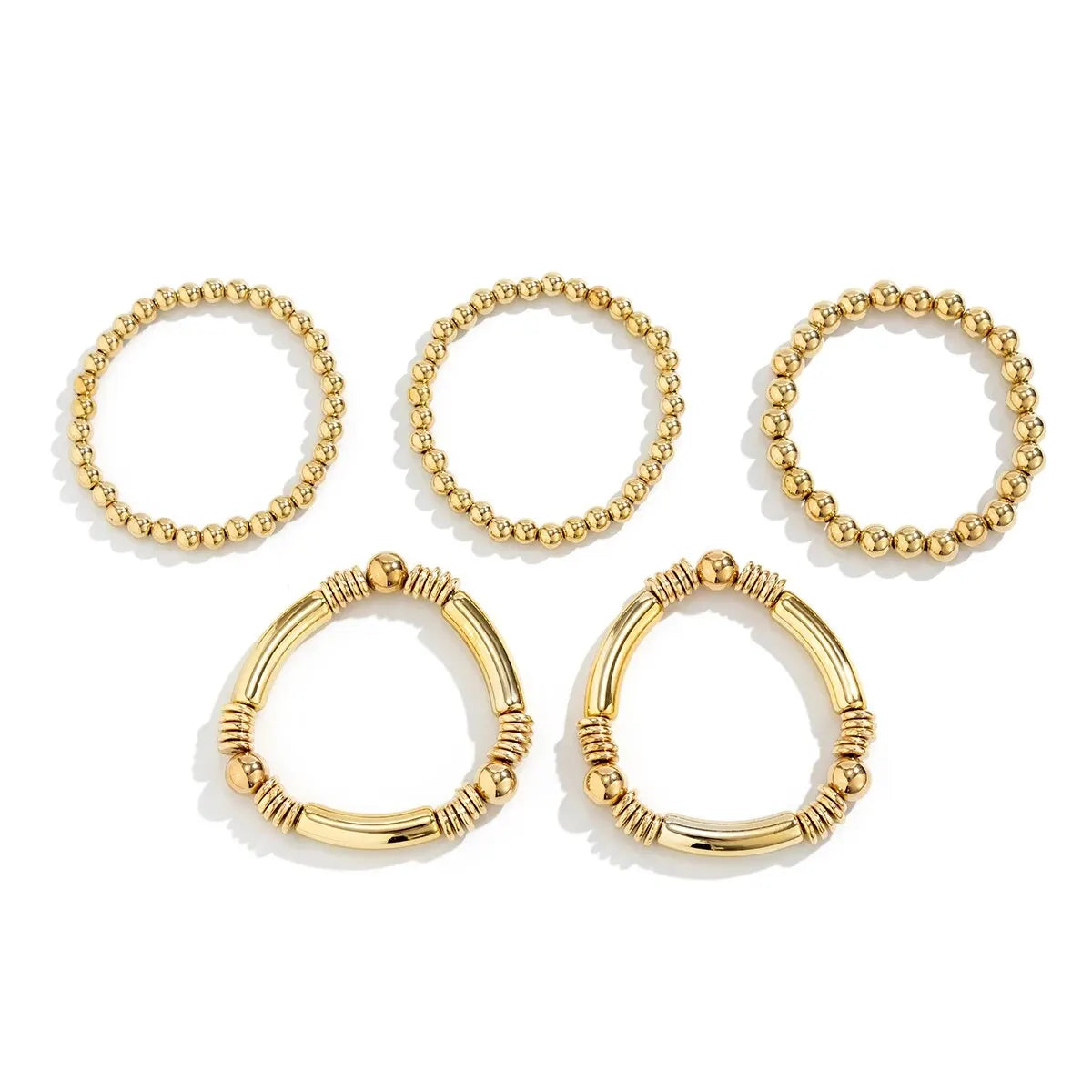 Mira – Ensemble de 5 bracelets en perles empilables