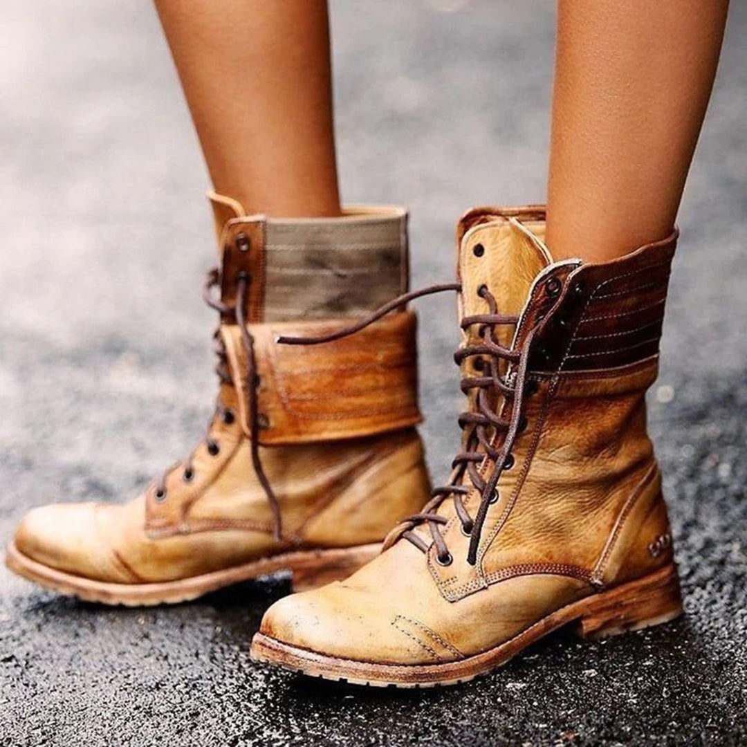 Sabina - Bottes cuir tendance