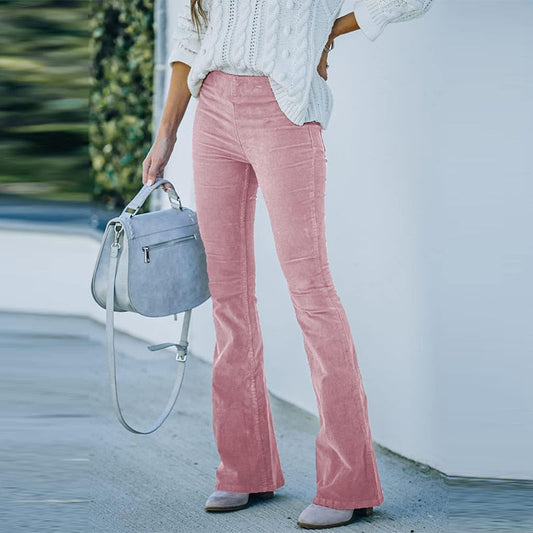 Walker - Pantalon en velours côtelé extensible pour un confort durable